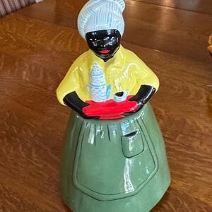 Luzianne Mammy Coffee and Chicory Tea/Cookie Jar